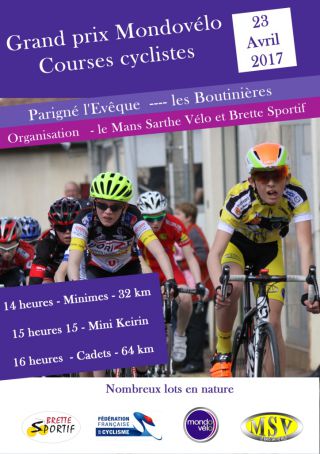 Grand prix MONDOVELO Minimes Cadets 2016